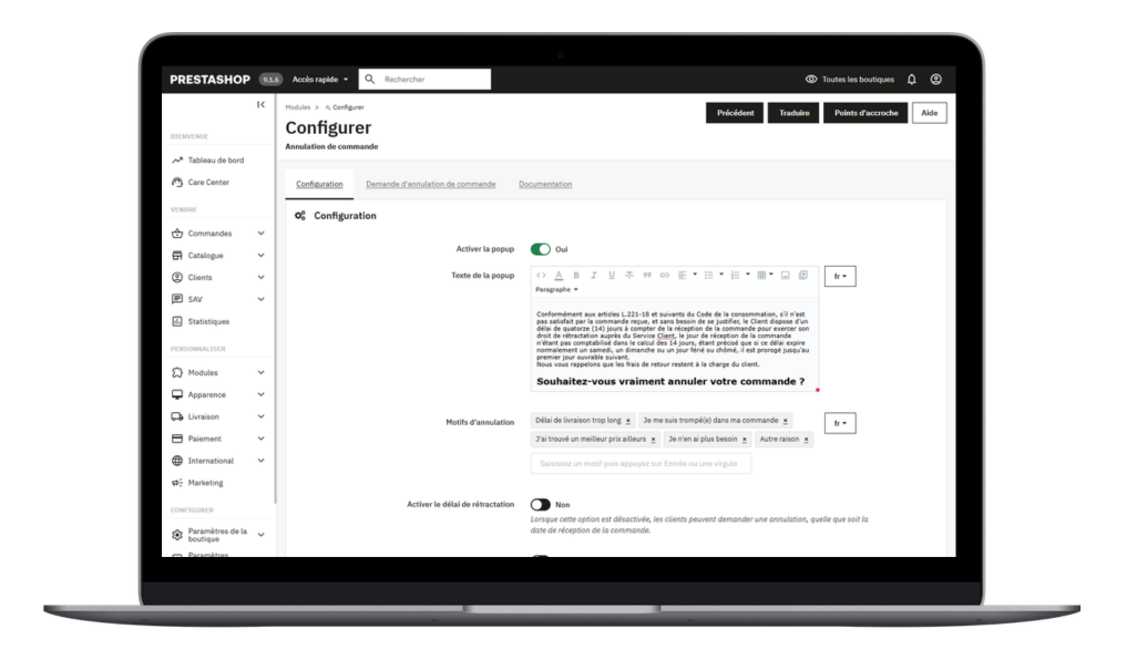 config module